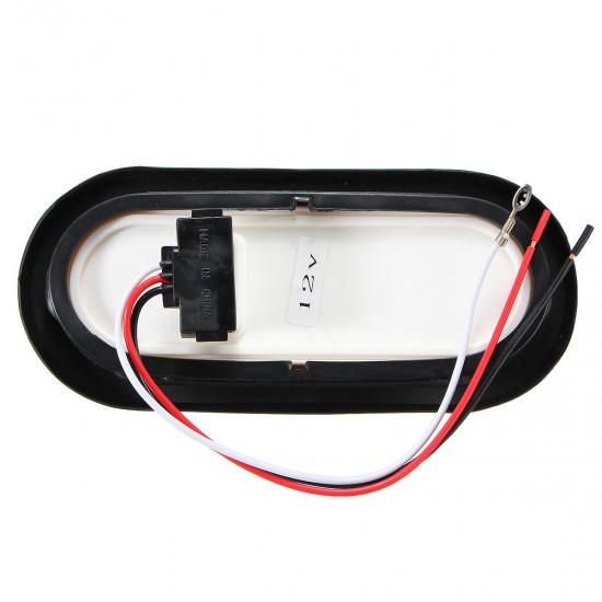 LED Stop Lights Side Marker Turn Signal Lamp Surface Mount Oval 17x8.2cm for Trailer Truck LED Stop Lights Side Marker Turn Signal Lamp Surface Mount Oval 17x8.2cm for Trailer Truck