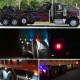 LED Stop Lights Side Marker Turn Signal Lamp Surface Mount Oval 17x8.2cm for Trailer Truck LED Stop Lights Side Marker Turn Signal Lamp Surface Mount Oval 17x8.2cm for Trailer Truck