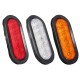 LED Stop Lights Side Marker Turn Signal Lamp Surface Mount Oval 17x8.2cm for Trailer Truck LED Stop Lights Side Marker Turn Signal Lamp Surface Mount Oval 17x8.2cm for Trailer Truck