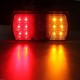 Pair 12LED Trailer Truck Stop Rear Tail Indicator Light E-Marked 12V Pair 12LED Trailer Truck Stop Rear Tail Indicator Light E-Marked 12V