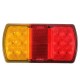 Pair 12LED Trailer Truck Stop Rear Tail Indicator Light E-Marked 12V