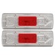 Pair 12V 0.5A 19LED Car Tail Light Stop Indicator Lamp for Trailers Trucks Lorries