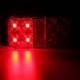Pair 24V 8LED Brake Tail Light Turn Signal Lamp for Trailer Truck Lorry Pair 24V 8LED Brake Tail Light Turn Signal Lamp for Trailer Truck Lorry