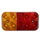 Pair 24V 8LED Brake Tail Light Turn Signal Lamp for Trailer Truck Lorry Pair 24V 8LED Brake Tail Light Turn Signal Lamp for Trailer Truck Lorry