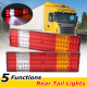 Pair 24V LED Car Rear Tail Light Truck Lorry Trailer Reverse Turn Lamp Indicator