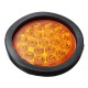 Round Reflector Rear Tail Brake Stop Marker Light Indicator for Truck Trailers