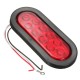 Sealed 6 Inch Oval 10 LED Car Tail Light Rear Stop Turn Lamp