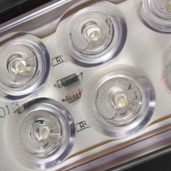 Sealed 6 Inch Oval 10 LED Car Tail Light Rear Stop Turn Lamp Sealed 6 Inch Oval 10 LED Car Tail Light Rear Stop Turn Lamp