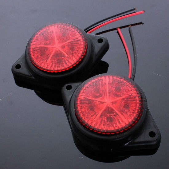 Side Marker LED Lights Indicator Lamps For Van Car Truck Trailer 12V Side Marker LED Lights Indicator Lamps For Van Car Truck Trailer 12V