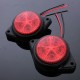 Side Marker LED Lights Indicator Lamps For Van Car Truck Trailer 12V