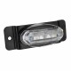 Yellow 24V LED Side Marker Lights License Plate Lamp Piranha Style with stand for Truck Trailer Yellow 24V LED Side Marker Lights License Plate Lamp Piranha Style with stand for Truck Trailer
