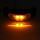 Yellow 24V LED Side Marker Lights License Plate Lamp Piranha Style with stand for Truck Trailer