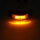 Yellow 24V LED Side Marker Lights License Plate Lamp Piranha Style with stand for Truck Trailer Yellow 24V LED Side Marker Lights License Plate Lamp Piranha Style with stand for Truck Trailer