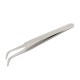 100mm Stainless Steel High-Precision Elbow Tweezers DIY Tool