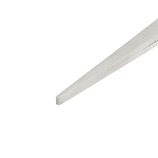 162mm Cross Lock Reverse Tweezers With Straight Tips Fiber Wooden Grip for Craft Hobby Jewelry Model Making Soldering Tool 162mm Cross Lock Reverse Tweezers With Straight Tips Fiber Wooden Grip for Craft Hobby Jewelry Model Making Soldering Tool