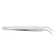 2pcs Mini Stainless Steel Tweezer Straight and Elbow Head Tweezer