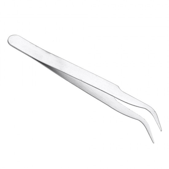 3 In 1 Stainless Steel Tweezer Straight/Flat/Elbow Head Tweezer 3 In 1 Stainless Steel Tweezer Straight/Flat/Elbow Head Tweezer