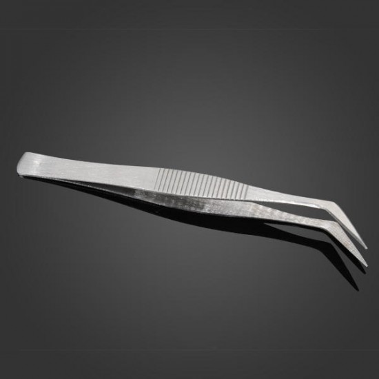 4 Pcs/Kit Mini Portable Silver White Different Shapes BGA Tweezers 4 Pcs/Kit Mini Portable Silver White Different Shapes BGA Tweezers