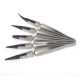 5PCS ESPLB Silver-Black Reverse Tweezers Stainless Steel Handle Plastic Tip Newest Flat/Straight/Curved Tip Tweezers 5PCS ESPLB Silver-Black Reverse Tweezers Stainless Steel Handle Plastic Tip Newest Flat/Straight/Curved Tip Tweezers