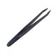 6pcs Black Anti-static Plastic Tweezers Heat Resistant Repair Tool