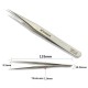 6pcs RST10-15 High-Precision Stainless Steel Pointed Tweezers Electronics Tweezers Set