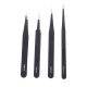 9 Pcs ESD Tweezer Anti-static Stainless Steel Precisiion Tweezers for Electronics Nail Beauty 9 Pcs ESD Tweezer Anti-static Stainless Steel Precisiion Tweezers for Electronics Nail Beauty