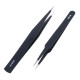 9 Pcs ESD Tweezer Anti-static Stainless Steel Precisiion Tweezers for Electronics Nail Beauty 9 Pcs ESD Tweezer Anti-static Stainless Steel Precisiion Tweezers for Electronics Nail Beauty