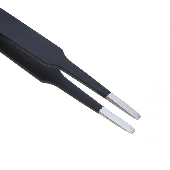 9 Pcs ESD Tweezer Anti-static Stainless Steel Precisiion Tweezers for Electronics Nail Beauty 9 Pcs ESD Tweezer Anti-static Stainless Steel Precisiion Tweezers for Electronics Nail Beauty