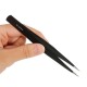 9Pcs PrecisIion Tweezers Tools Kit Soldering Welding Tip Curved Straight Steel