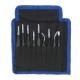 9pcs Resists Corrosion Anti-static Tweezers Stainless Tweezers 9pcs Resists Corrosion Anti-static Tweezers Stainless Tweezers