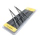 AAA-12S AAA-14S AAA-15S PrecisIion Pointed Tweezers Stainless Steel Clamps Lengthened Anti-Static Tweezer Tool