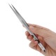 AAA-18K Precision Tweezer Straight Tip Tweezer Electronic Maintenance Tools Stainless Steel AAA-18K Precision Tweezer Straight Tip Tweezer Electronic Maintenance Tools Stainless Steel
