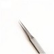 Anti-magnetic Titanium Microsurgical Straight Curved Tweezer Anti-corrosion With 0.15mm