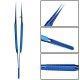 Anti-magnetic Titanium Microsurgical Straight Curved Tweezer Anti-corrosion With 0.15mm Anti-magnetic Titanium Microsurgical Straight Curved Tweezer Anti-corrosion With 0.15mm