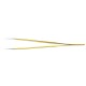 BST-168H High Quality 202 Gold-plated Stainless Steel Eyelash Extension Pointed Tweezer