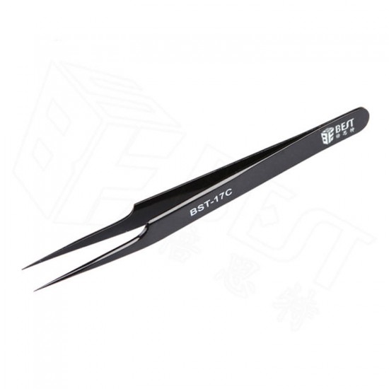 BST-17C 302 Stainless Steel Clamp And Precision Color Tweezers Anti-magnetic