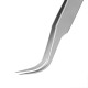 BST-25 High-end Precision Tweezers Anti-skid Plus Hard High Toughness Tip Tweezers Curved Tweezers