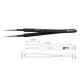 BST-ESD-14 Precision Tweezer Antistatic Tweezers Stainless Tweezers Model Pointed BST-ESD-14 Precision Tweezer Antistatic Tweezers Stainless Tweezers Model Pointed