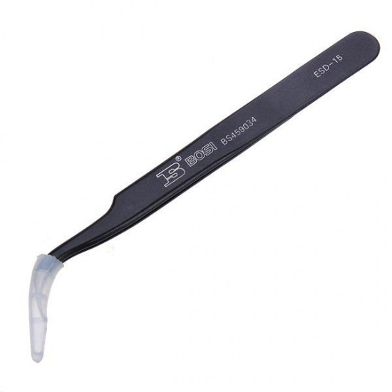 Anti Static Stainless Steel Elbow Tweezer ESD-15 BS450934 Anti Static Stainless Steel Elbow Tweezer ESD-15 BS450934