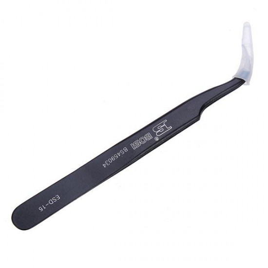 Anti Static Stainless Steel Elbow Tweezer ESD-15 BS450934