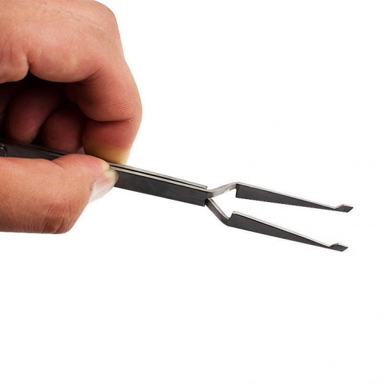 Dental Direct Bracket Holder Tweezer Orthodontic Bonding Serrated Instrument Dental Direct Bracket Holder Tweezer Orthodontic Bonding Serrated Instrument