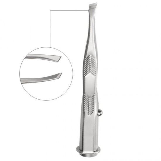 Eyebrow Hair Removal LED Eyebrow Tweezer Portable Stainless Steel Eyebrow Clip With Light Makeup Tools