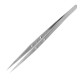 Aaa-12 Precision Pointed Tweezer Stainless Steel Lengthened Thickening Medical Anti-Static Tweezer