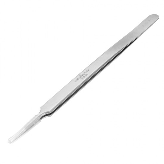 Aaa-14 PrecisIion Pointed Tweezer Stainless Steel Lengthened Thickening Anti-Static