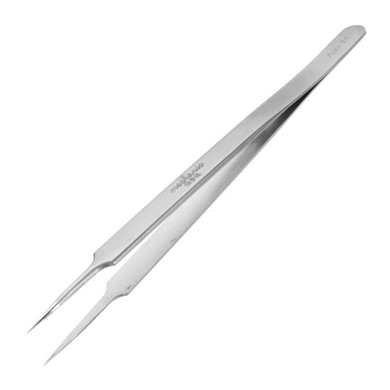 Aaa-14 PrecisIion Pointed Tweezer Stainless Steel Lengthened Thickening Anti-Static