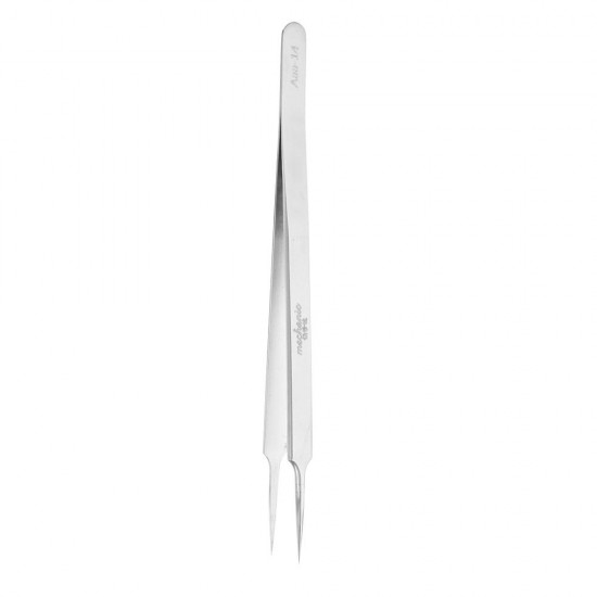 Aaa-14 PrecisIion Pointed Tweezer Stainless Steel Lengthened Thickening Anti-Static