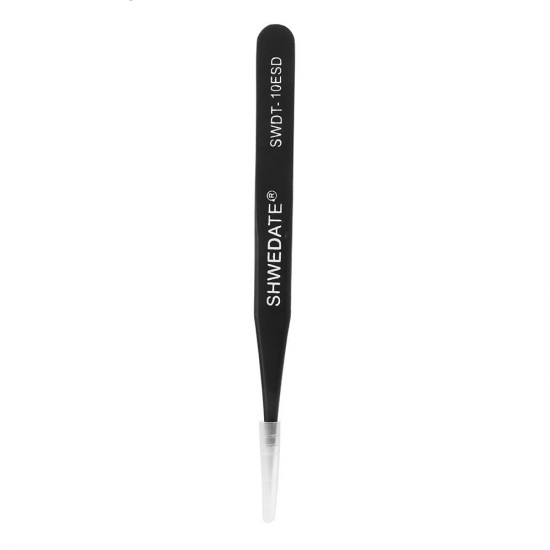 SWDT-10ESD Precision Anti-Static Tweezer PC Phone Maintenance Tools Straight Tip Head Stainless Steel SWDT-10ESD Precision Anti-Static Tweezer PC Phone Maintenance Tools Straight Tip Head Stainless Steel