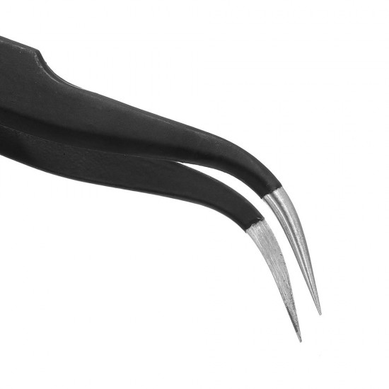 SWDT-15ESD Precision Anti-Static Tweezer PC Phone Maintenance Tools Cured Tips Head Stainless Steel SWDT-15ESD Precision Anti-Static Tweezer PC Phone Maintenance Tools Cured Tips Head Stainless Steel