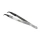 Stainless Steel Anti-Static Tweezers Non Conductive Pointed Tweezer