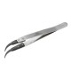 Stainless Steel Anti-Static Tweezers Non Conductive Pointed Tweezer Stainless Steel Anti-Static Tweezers Non Conductive Pointed Tweezer